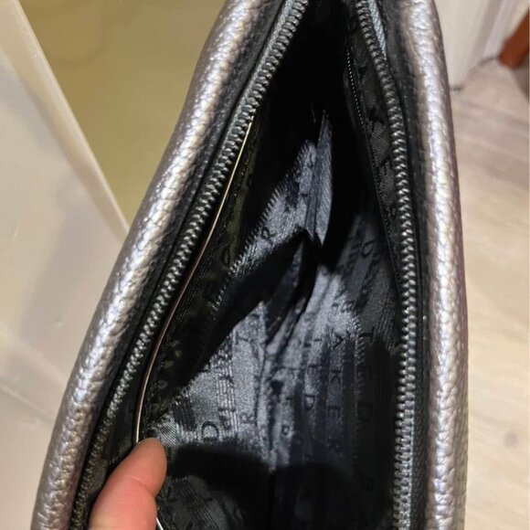 Ted Baker silver leather purse, used but in perfect conditions - Picture 1 of 3